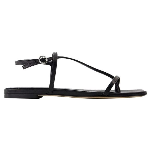 Ella Sandals Aeyde Leather Black